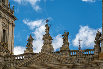 Views of Lugo Cathedral. Galicia. Spain.
