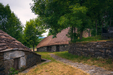 O Cebreiro is a historic village in Lugo, Galicia, famous for its pre-Roman pallozas.