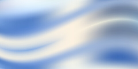 Beautiful clouds, abstract white and blue color gradient background. Vector illustration.