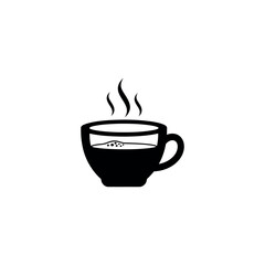 Espresso Shot Icon Silhouette