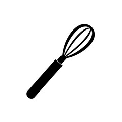 Simple Tea Whisk Icon for Japanese Tea Ceremony Design Line Art Vector illustration