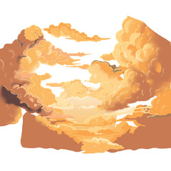 abstract cloud background