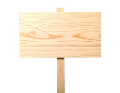 Blank wooden sign natural wood texture Transparent PNG perfect for adding custom text or graphics