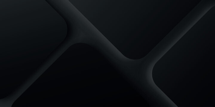 Dark abstract background with modern black square pattern. Simple and elegant 3D style background concept for covers, brochures, presentations, websites and certificates. VOL. 3
