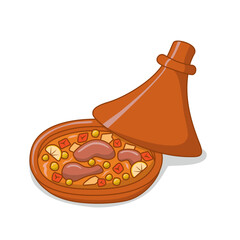 Moroccan Tagine Stew with Chicken, Chickpeas, and Lemon