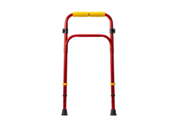 Isolated adult medical walker aid device for patients mobility during rehabilitation