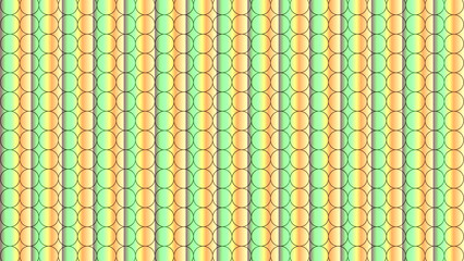 Vibrant gradient circles create a mesmerizing, modern geometric pattern with a soothing blend of green and orange hues for dynamic backgrounds.