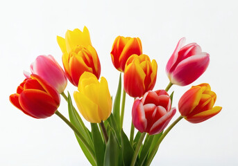 Naklejka premium Professional-quality white background tulip image