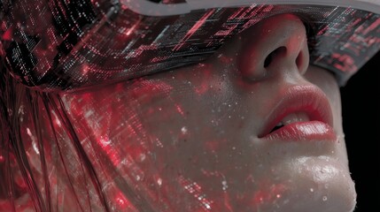 Transform any space into a designer's canvas with vr. Financial report. Stepping into a digital studio: the vr experience for creative minds. Data analysis. Business metrics.