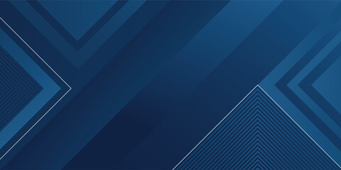 Dynamic fluid blue geometric with hexagon lines gradient background. Vector illustration