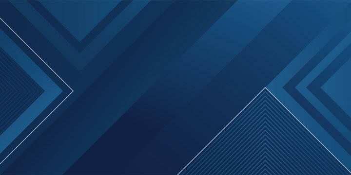 Dynamic fluid blue geometric with hexagon lines gradient background. Vector illustration