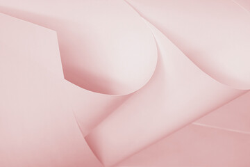 A1 sheets of paper in pink tones.