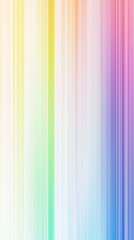 Obraz premium Colorful Gradient Lines Create a Vibrant Abstract Background in Soft Hues