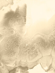 Abstract art background template. Beige creative acrylic painting, texture for cards, poster, flyer, presentation.