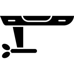 Foil Board Icon Vector Element