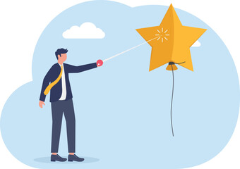 Obraz premium illustration of business rating and quality stability and resilience 
