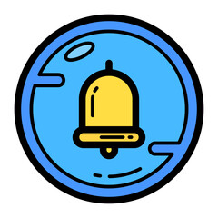 Notification Button Filled