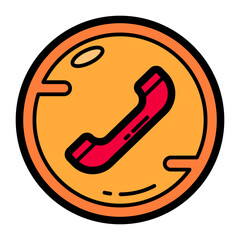 Contact Button Filled