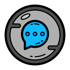 Comment Button Filled