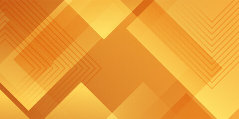 Colorful geometric background. Orange elements with fluid gradient.