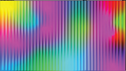 Vibrant Gradient Lines Background &ndash; Colorful Abstract Pattern