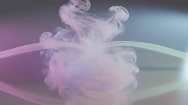 Soft light leak effect with subtle color gradation