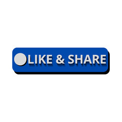 Like and Share Button for Social Media Engagement.