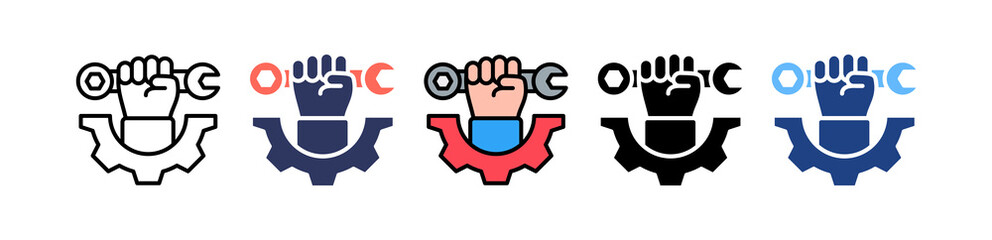 Maintenance And Repair multiple icon