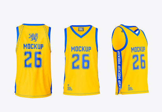 Basketball Jersey Mockup