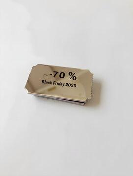Luxury Black Friday Savings Discount Card