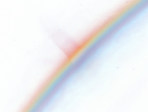 Artistic Rainbow and Cloudscape Colorful Abstract Art, Nature's Beauty, Vibrant Sky, Rainbow Colors