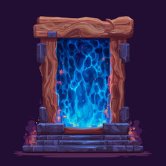 The ui casino slot game cartoon set for mobile gamble interface in app to play. Cute and glossy online spin badge object kit, casino slot game, casino element asset, Illustration