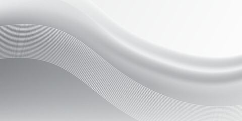 ocean wave line flow theme pearl tone technology comunication theme background for advertisement banner vector