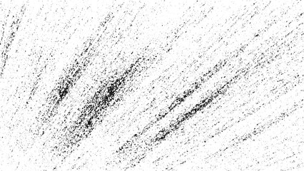 Fototapeta premium Dark grain noise texture overlay with weathered grunge pattern and transparent dotted design for retro vector background