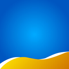 blue yellow background