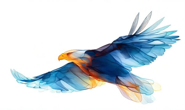 eagle, american, hawk, magpie, owl, bird of prey, bird, flight, wing, animal, macaw, blue, isolated, nature, vector, cartoon, illustration, feather, colorful, drawing, exotic, art, wildlife, parrot,