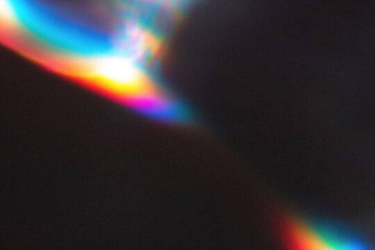 light leak overlay effect with dust and rainbow light,retro grain noisy film flare on black background,analog old film burn lens overlay,rcolorful ray in the dark,abstract colorful lights - Powered by Adobe