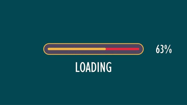 Loading bar. internet Percent indicator. Coding, Downloading bar loading Screen. Status bar, icon uploading progress bar distortion effect. the most