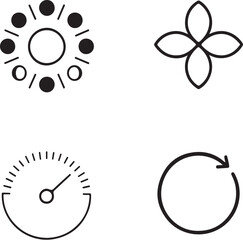 Cyclical Icons with Radial Geometric Precision.eps