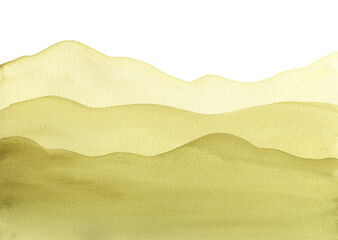 Soft olive green watercolor background with gentle hand-painted waves. Minimal abstract texture inspired by nature.