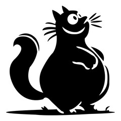 Cat Vector Silhouette 31