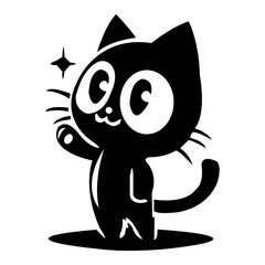Cat Vector Silhouette 38