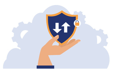 Data saver and bandwidth management. Shield protection of internet data usage in hands