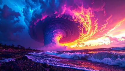 A humbling reminder of nature control