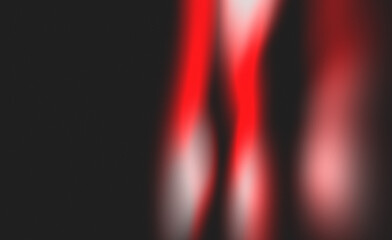 Abstract dark background with red glowing light leak