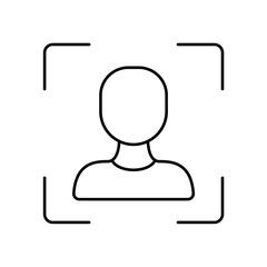 Icon a digital id, isolated against a clean background.