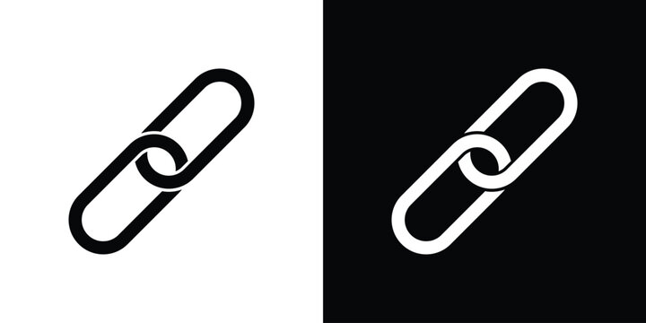 Broken link icon &ndash; stock vector 10 eps.