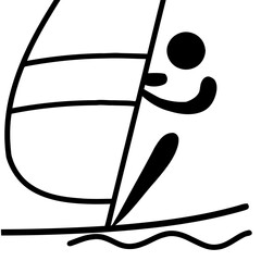 Windsurfing Sport Athlete