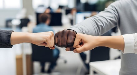 Team collaboration and unity in a diverse workplace environment