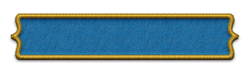 ribbon embroidery for background.  Blue ribbon embroidery,